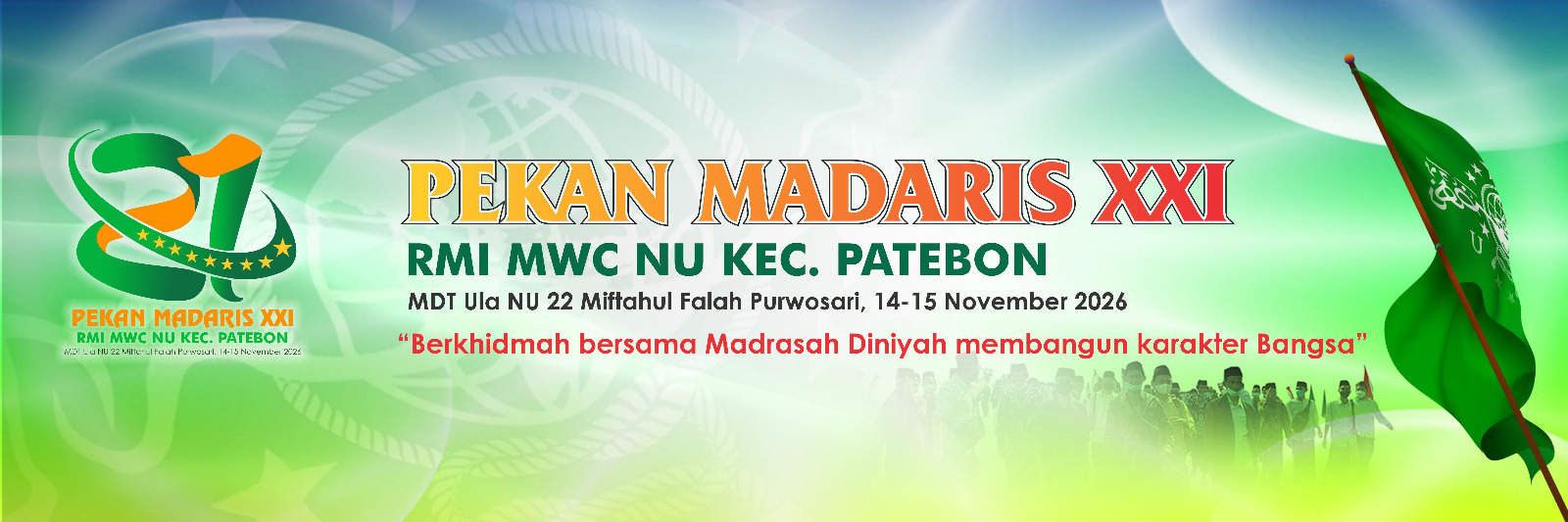 Banner PEKAN MADARIS XXI
